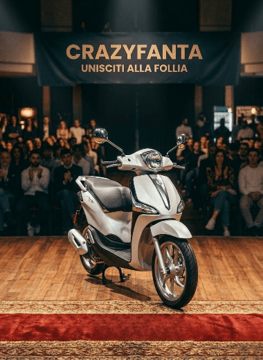 Primo premio, scooter Lyberty 125/150