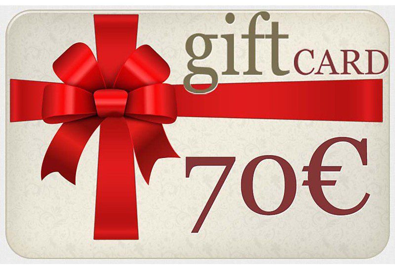 gift card valore 70 euro
